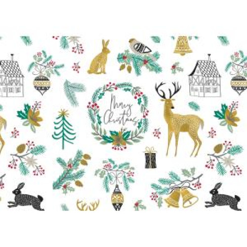 Baliaci papier vianočný Motívy 70cmx2m