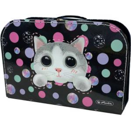 Detský kufrík 35 cm Mačička