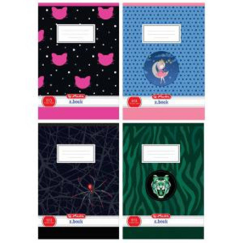 Zošit Herlitz 513 A5 linakový 70g/m2 mix motívov Zošit Herlitz 513 A5 linakový 70g/m2 mix motívov