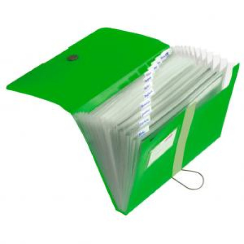 Aktovka plastová s priehradkami Herlitz Easy Orga nepriehľadná jablkovozelená Aktovka plastová s priehradkami Herlitz Easy Orga nepriehľadná jablkovozelená