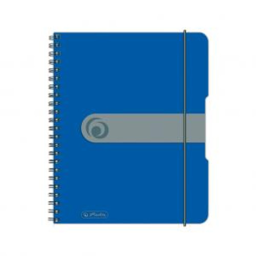 Blok poznámkový štvorčekový Herlitz Easy Orga A5 80 listov modrý