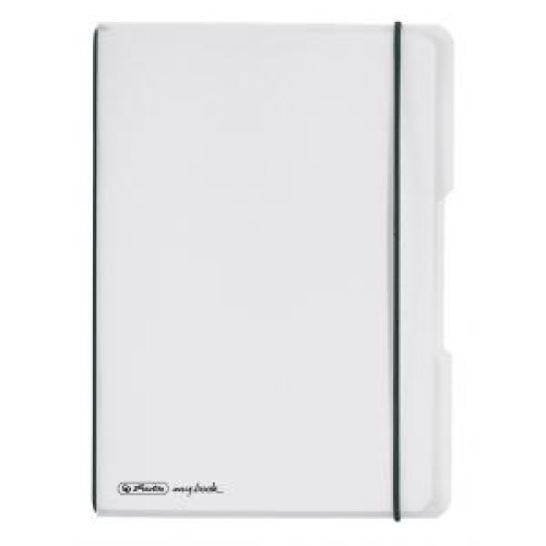 Zošit Herlitz my.book Flex A5 40 listov štvorčekový PP transparentný Zošit Herlitz my.book Flex A5 40 listov štvorčekový PP transparentný