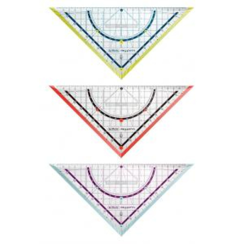 Trojuholník s uhlomerom Herlitz my.pen mix farieb Trojuholník s uhlomerom Herlitz my.pen mix farieb