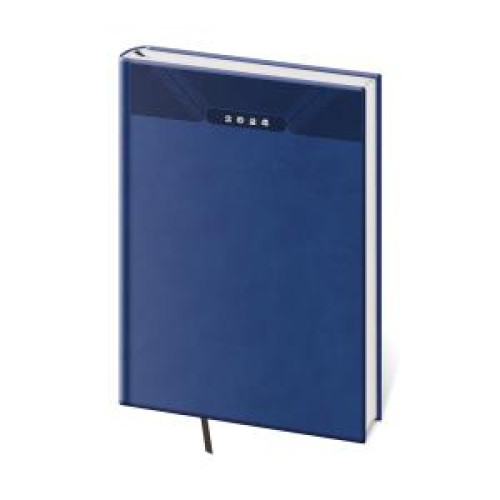 Diár Print classic týždenný A5 14,3x20,5cm modrý 2024