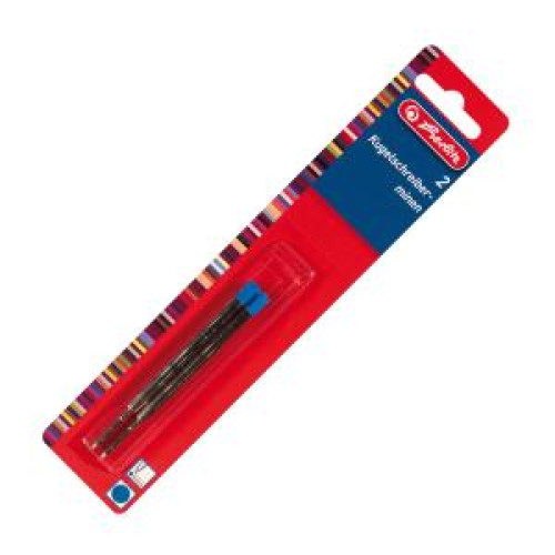 Náhradná náplň do guľôčkového pera Herlitz 2 ks v blistri Náhradná náplň do guľôčkového pera Herlitz 2 ks v blistri