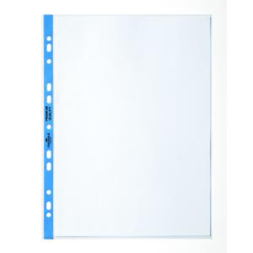 Euroobal DURABLE A4 90mic s modrým okrajom 100ks Euroobal DURABLE A4 90mic s modrým okrajom 100ks