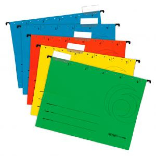Závesný obal Herlitz otvorený na oboch stranách 5ks mix farieb Závesný obal Herlitz otvorený na oboch stranách 5ks mix farieb