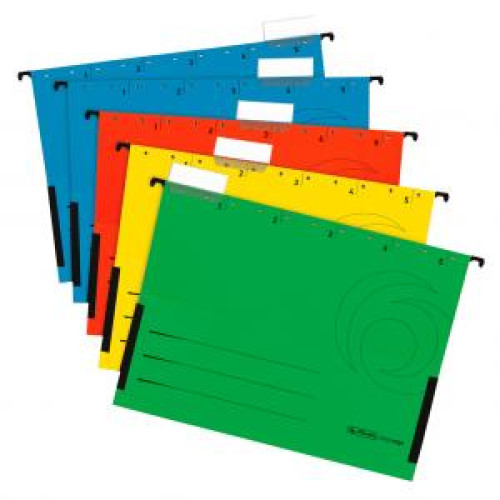 Závesný obal Herlitz zatvorený na oboch stranách 5ks mix farieb Závesný obal Herlitz zatvorený na oboch stranách 5ks mix farieb