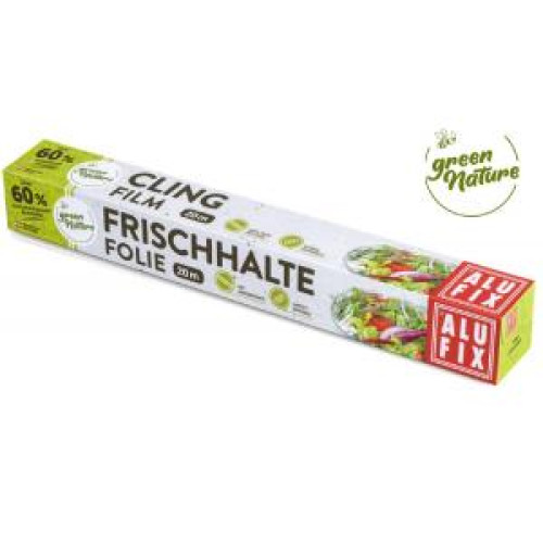 Potravinová fólia Green Nature 60% cukrová trstina 11mic. 20 m Potravinová fólia Green Nature 60% cukrová trstina 11mic. 20 m