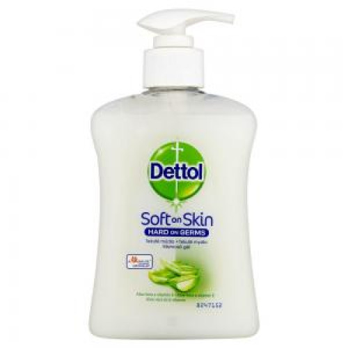 Dettol tekuté mydlo s pumpičkou 250 ml - Aloe vera Dettol tekuté mydlo s pumpičkou 250 ml - Aloe vera