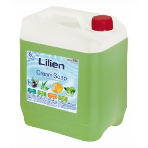 Tekuté mydlo krémove Lilien 5l Aloe vera Tekuté mydlo krémove Lilien 5l Aloe vera