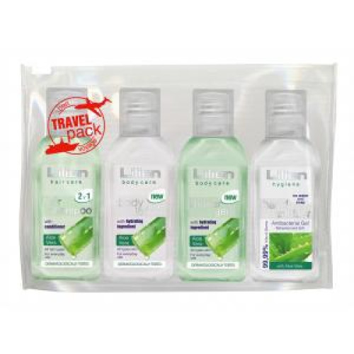 Cestovná sada kozmetiky Lilien travel pack 4x50 ml Cestovná sada kozmetiky Lilien travel pack 4x50 ml