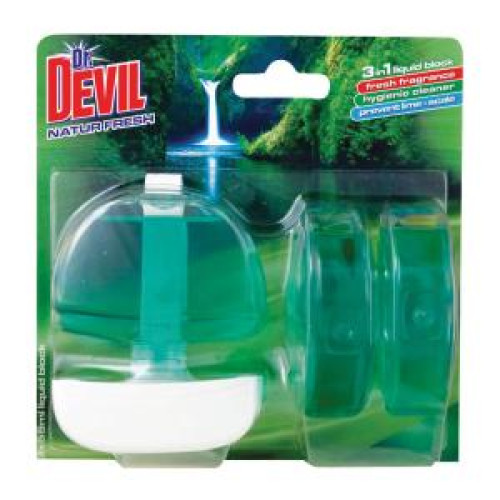 Dr. Devil závesný WC gél 3 x 55 ml - Natur Fresh Dr. Devil závesný WC gél 3 x 55 ml - Natur Fresh