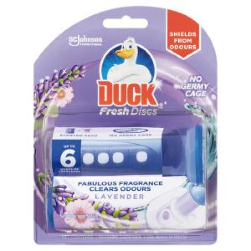 DUCK Fresh Discs WC gél 36 ml Levanduľa DUCK Fresh Discs WC gél 36 ml Levanduľa