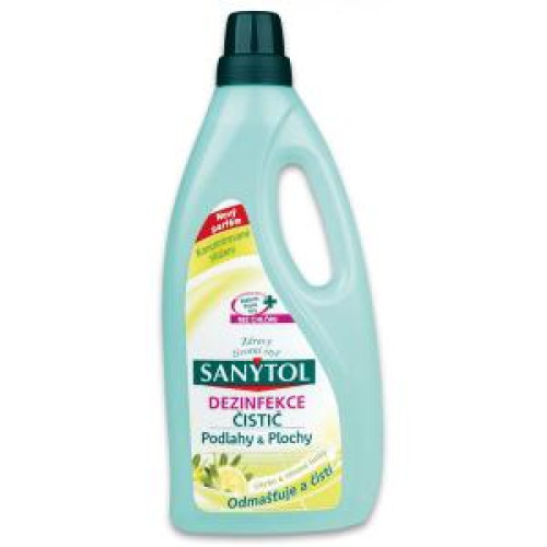 Sanytol dezinfekčný čistič na podlahy a plochy 1l citrón Sanytol dezinfekčný čistič na podlahy a plochy 1l citrón