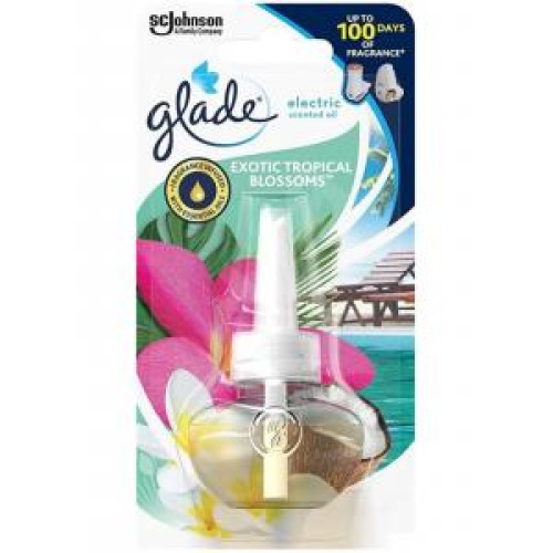 Glade Electric NÁPLŇ do osviežovača 20 ml Exotic Tropical Glade Electric NÁPLŇ do osviežovača 20 ml Exotic Tropical