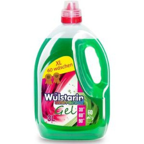 Wulstarin prací gél 3l (60PD) Univerzal Wulstarin prací gél 3l (60PD) Univerzal