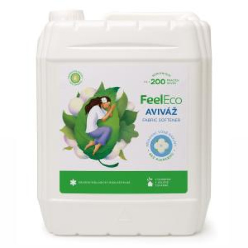 Feel Eco aviváž s vôňou bavlny 5 l Feel Eco aviváž s vôňou bavlny 5 l