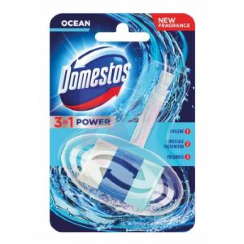 Domestos 3 in1 WC blok závesný tuhý Atlantic 40 g Domestos 3 in1 WC blok závesný tuhý Atlantic 40 g