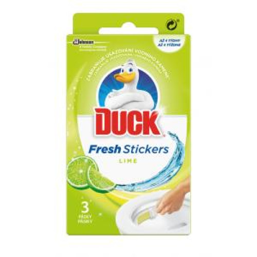DUCK Fresh Stick WC gélové pásiky Limetka 3 x 9 g DUCK Fresh Stick WC gélové pásiky Limetka 3 x 9 g