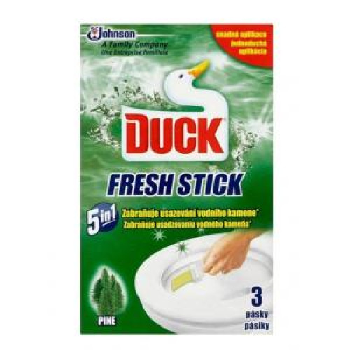DUCK Fresh Stick WC gélové pásiky Pine 3 x 9g DUCK Fresh Stick WC gélové pásiky Pine 3 x 9g