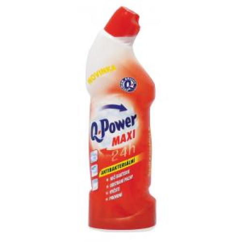 Q-Power WC gél 750 ml - MAXI antibakteriálny Q-Power WC gél 750 ml - MAXI antibakteriálny