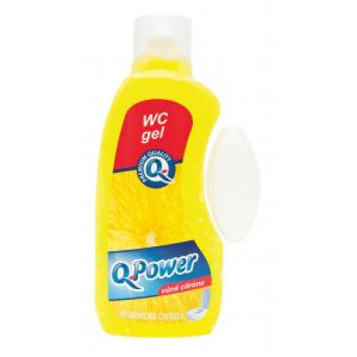 Q-Power WC závesný gél 400 ml - Citrón Q-Power WC závesný gél 400 ml - Citrón