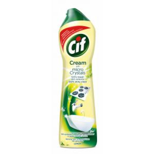 Cif Cream tekutý piesok citrón 500 ml Cif Cream tekutý piesok citrón 500 ml