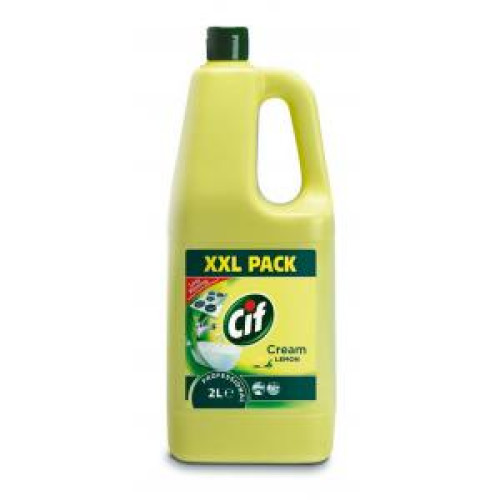 Cif Cream tekutý piesok XXL 2L Lemon Cif Cream tekutý piesok XXL 2L Lemon