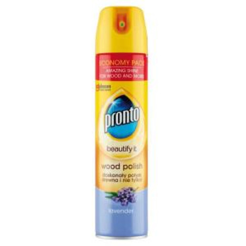 Pronto sprej Wood Levanduľa na drevené povrchy 300 ml Pronto sprej Wood Levanduľa na drevené povrchy 300 ml