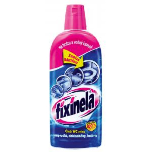 Fixinela WC tekutý čistič 500 ml (ružová) Fixinela WC tekutý čistič 500 ml (ružová)