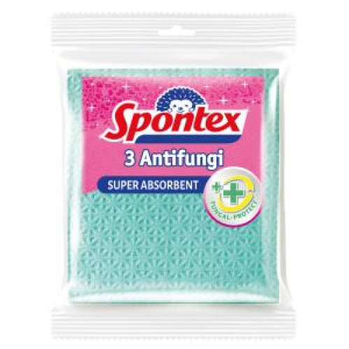 Utierka hubková Spontex Antifungi 3 kusy