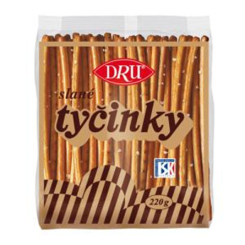 Tyčinky DRU solené 220 g Tyčinky DRU solené 220 g