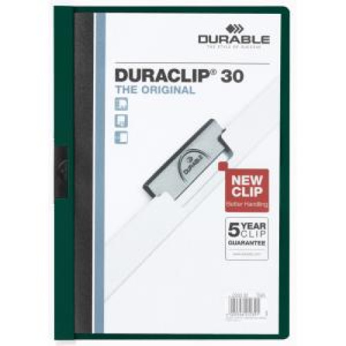 Obal s klipom DURACLIP Original 30 tmavozelený Obal s klipom DURACLIP Original 30 tmavozelený