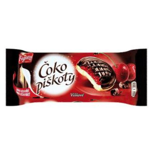 Figaro Čoko piškóty višňa 147 g Figaro Čoko piškóty višňa 147 g