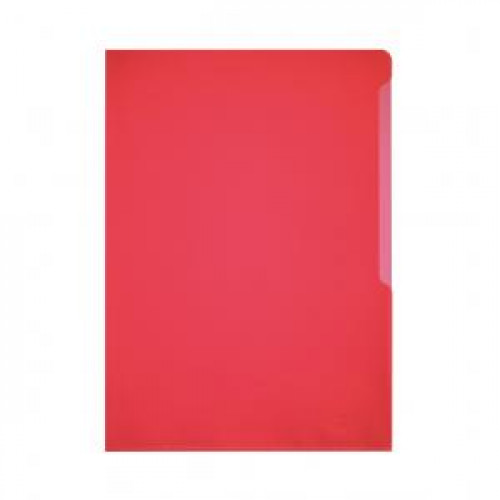 Obal L na dokumenty DURABLE červený 100ks Obal L na dokumenty DURABLE červený 100ks