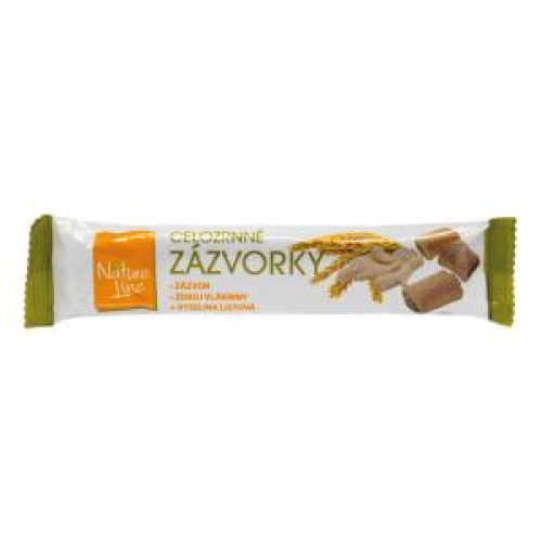 NATURE LINE sušienky celozrnné Zázvorky 65 g NATURE LINE sušienky celozrnné Zázvorky 65 g