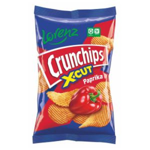 Crunchips X-cut paprika 75 g Crunchips X-cut paprika 75 g