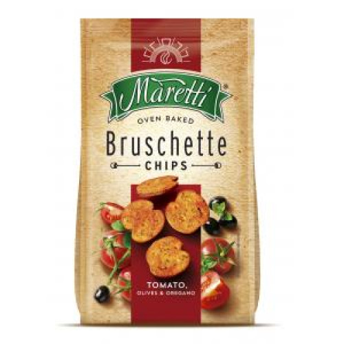 Bruschette Maretti paradajky, olivy a oregano 70 g Bruschette Maretti paradajky, olivy a oregano 70 g
