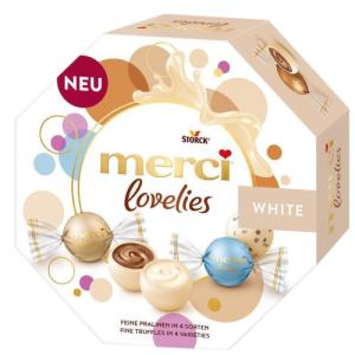 Merci Lovelies biele 185g Merci Lovelies biele 185g