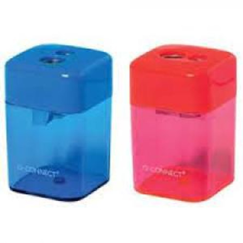 Strúhadlo Q-CONNECT plastové s 2 otvormi Strúhadlo Q-CONNECT plastové s 2 otvormi