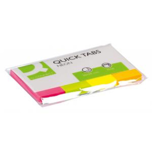 Záložky Q-CONNECT, papierové, 20x50 mm,4x50 lístkov Záložky Q-CONNECT, papierové, 20x50 mm,4x50 lístkov