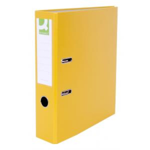 Zakladač pákový Q-CONNECT 7,5cm žltý Zakladač pákový Q-CONNECT 7,5cm žltý