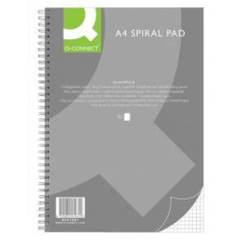 Blok College Q-CONNECT A4 80 listov štvorčekový Blok College Q-CONNECT A4 80 listov štvorčekový