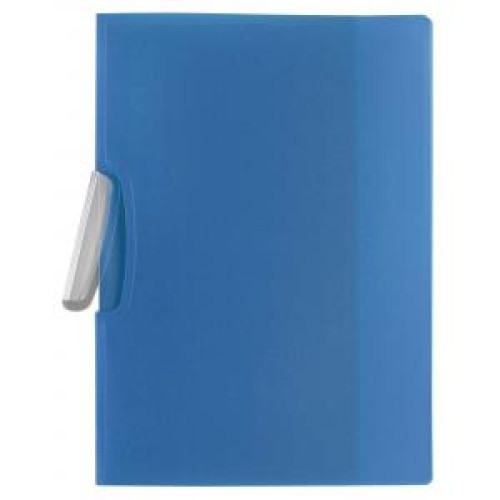Obal s klipom plastovým Q-CONNECT modrý Obal s klipom plastovým Q-CONNECT modrý