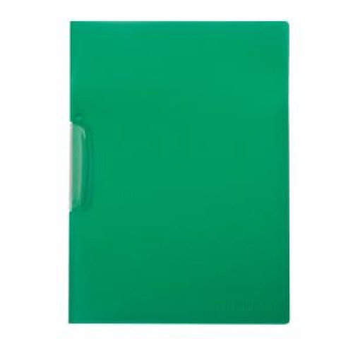 Obal s klipom plastovým Q-CONNECT zelený Obal s klipom plastovým Q-CONNECT zelený