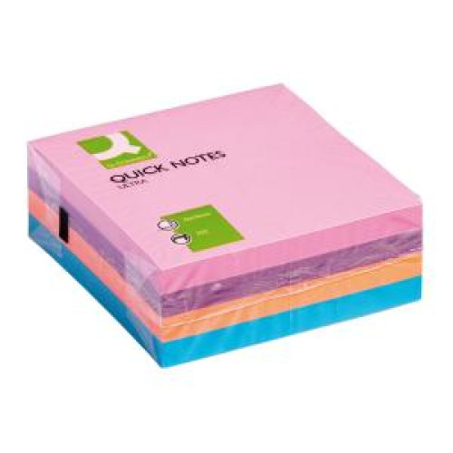 Bloček kocka Q-CONNECT 76x76mm 320l intenzívne farby Bloček kocka Q-CONNECT 76x76mm 320l intenzívne farby