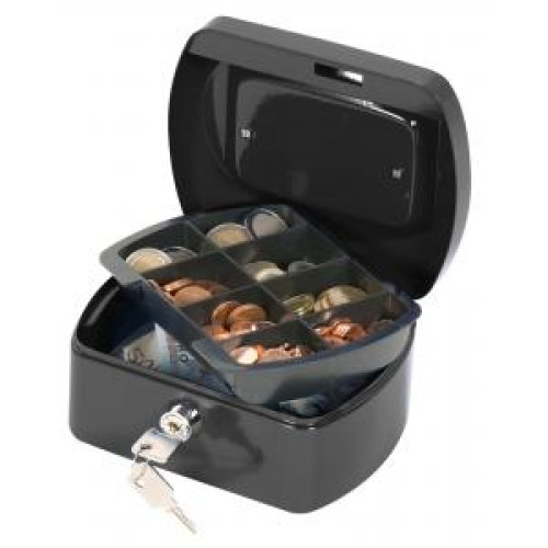 Pokladnička Q-CONNECT 155x75x120mm čierna Pokladnička Q-CONNECT 155x75x120mm čierna