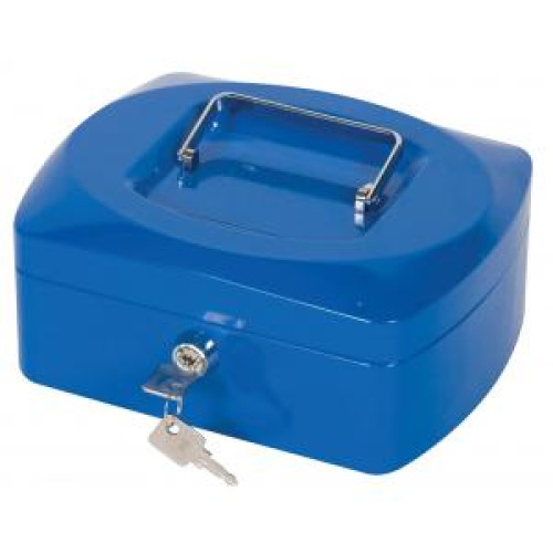 Pokladnička Q-CONNECT 205x85x160mm modrá Pokladnička Q-CONNECT 205x85x160mm modrá