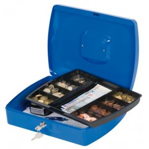 Pokladnička Q-CONNECT 325x85x235mm modrá Pokladnička Q-CONNECT 325x85x235mm modrá